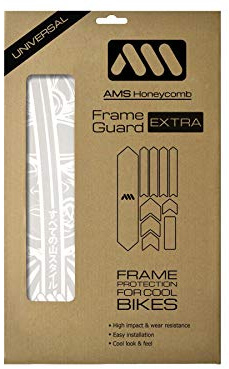 All Mountain Style AMS High Impact Rahmenschutz extra halbtransparent - schützt Ihr Fahrrad vor Kratzern und Dellen