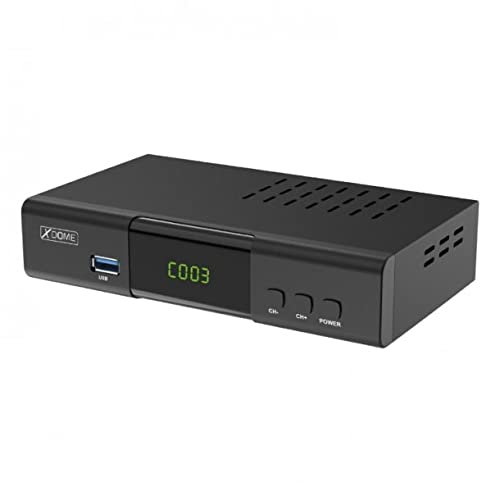 X-DOME XD-250D Decoder Digitale Terrestre DVB-T2 con Telecomando Universale per TV