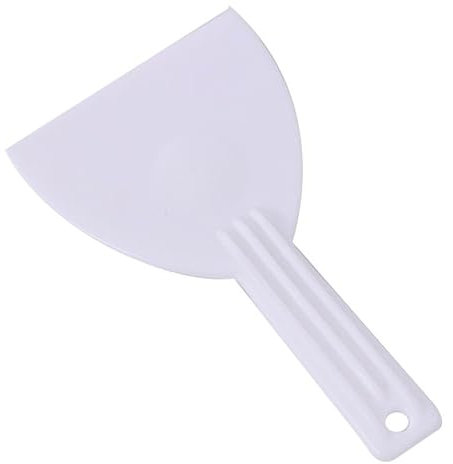2 Pezzi Spatola Pizza, Misura Raschietto per Pasta in Plastica con Fori Spatola Paletta Cucina Taglia Impasto con,Manico per Torte Pizza Taglio Del Pane Utensili da Cucina, Bianco