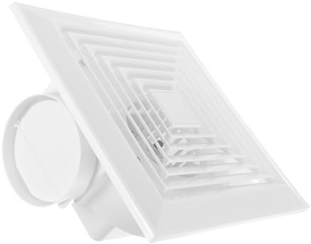 Extractor de Aire de Techo para Baño Blanco, Abs, 1 Set