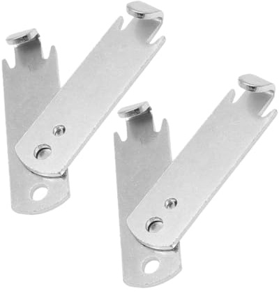 DECOMELODY 4 pièces Outil de Torsion pour Câble Acier Tendeur pour Fil de Clôture Accessoire Résistant et Portable pour Tension et Installation Facile de Grillage