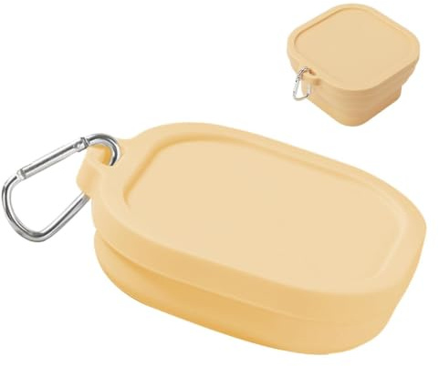 Bol de camping portable en silicone pliable