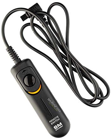 SMDV Remote Shutter Release Cable for Canon EOS 1D, 1DS Mark II, III, Mark III, IV, 1DC, 1DX, 10D, 20D, 20DA, 30D, 40D, 50D, 5D, 5D Mark II, III, 7D, Replaces Canon RS80N3