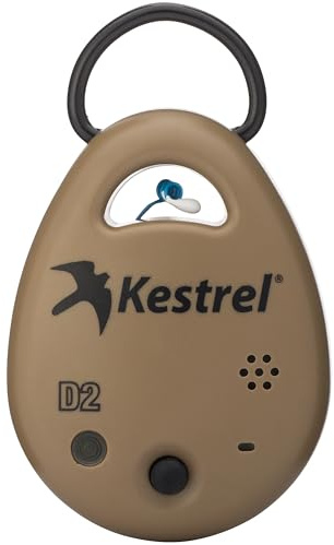 Kestrel Drop D2 Wireless Temperatura e umidità registratore Dati, Unisex, Drop D2, Tan, Taglia Unica