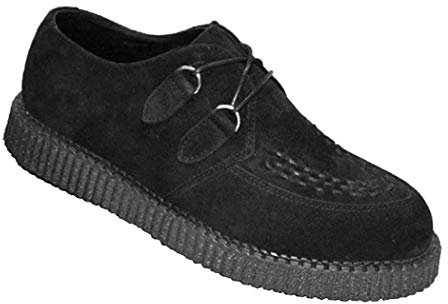 Boots & Braces Creeper Black Suede