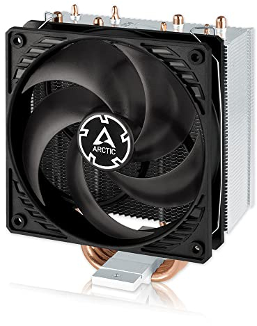 ARCTIC Freezer 34 - Tower Prozessorkühler mit P-Serie Lüfter für Intel und AMD Sockel, CPU-Kühler mit 120 mm PWM Lüfter, voraufgetragene MX-4 Wärmeleitpaste - Grau