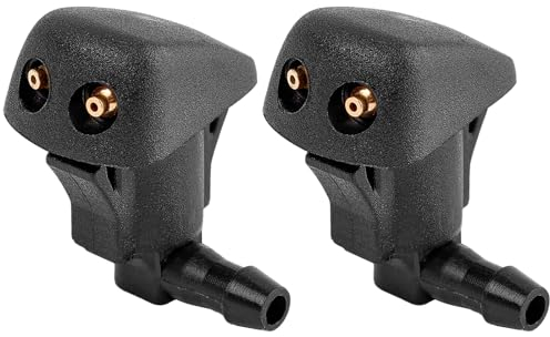 XUKEY 2 Pezzi Ugelli Lavavetri per Toyota Mazda GK2C67510B Ugelli Lavavetri Ugelli Lavavetri Anteriori Ugelli Lavavetri Ugelli Spruzzatori Tergicristalli per Toyota Mazda 3 5 6 RX-8
