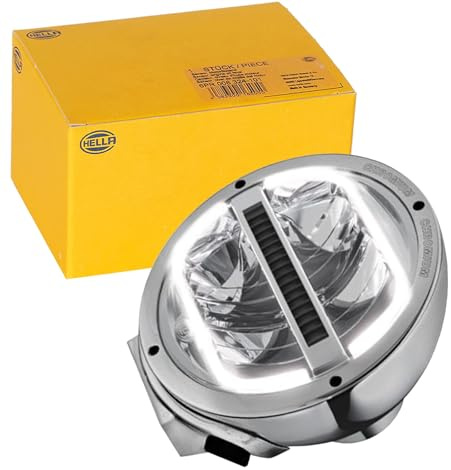 HELLA 1F8 016 560-031 LED-Fernscheinwerfer - Luminator LED - 24/12V - rund | 1F8 016 560-031, Fernscheinwerfer