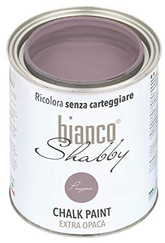 CHALK PAINT Prugna per Mobili e Pareti - Pittura Shabby Chic Vintage EXTRA OPACA (1 Litro)