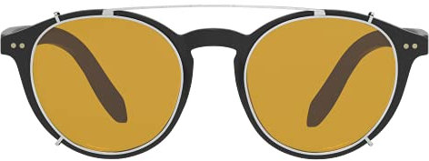Foxmans™ Stylish Blue Light Blocking Glasses for Men & Women | Protection Against Computer & Digital Eye Strain, Headaches & Blurry Vision | Lennon Everyday Lens & Heavy Duty Clip-ons (Black)