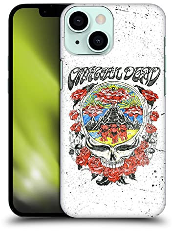 Head Case Designs Licenza Ufficiale Grateful Dead Rosa Tendances Custodia Cover Dura per Parte Posteriore Compatibile con Apple iPhone 13 Mini