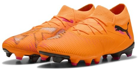 PUMA Future 8 Match FG/AG WN's - Zapatos de fútbol para Mujer, Heat Fire Puma Black Ravish, 39 EU