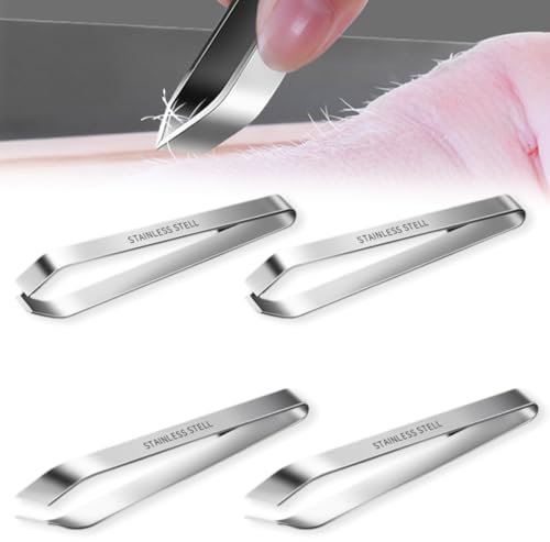 VONJUMA 4 Pcs Pinzette Da Cucina Pinzetta Per Lische Pesce Pinzette Cucina Pinza Leva Lische Pinzetta Per Pesci In Acciaio Inox Per Ossa Di Pesce Piume Di Pollo 2 Stili