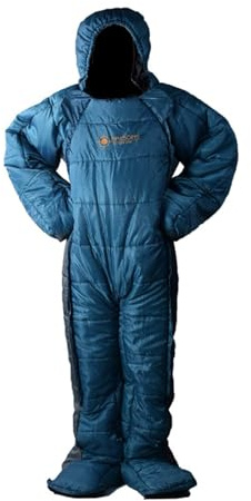 Wearable Sleeping Bag - Mummy Sleeping Bag, Polyester Personnel Sleeping Bag | Ultraalight Windproof Temporary Rest Human Sleeping Bag, Hospital Night Watch Temporary Rest Human Bag for Camping