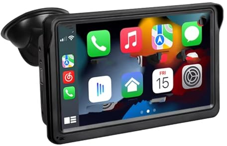 Telecamera Posteriore Auto Autoradio Da 7 Pollici Lettore Video Multimediale Carplay Touch Screen Android Auto Wireless(Radio and Camera)