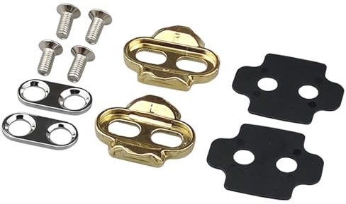 Egg Beater Pedals - Copper Shoe Lock | Mountain Bike Pedal Lock Piece Accessories | Easy Installation Compatible Stlepe Set for Turning Inner Cycling