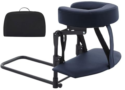 Generic Kit de massage avec matelas, multifonction, confortable et sac de rangement pour la maison, gris bleu