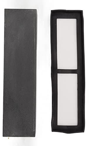 Kit de pierre à aiguiser les couteaux, ensemble d'aiguiseur universel avec base antidérapante, pierre à eau grain 800 pour couteaux, ciseaux et outils de travail du bois, matériau