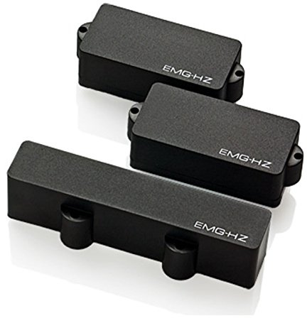 EMG Pickups »PJHZ - BASS PICKUP SET - BLACK« Pickup-Set Basse Électrique | PU: PHZ/LJHZ | Couleur: Black