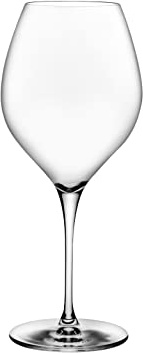 NUDE Vinifera Set of 2, Bordeaux Crystal Wine Stem Glasses 26.75 oz, |Lead-Free Crystal|, Clear Glass Wine Tumbler, Ideal for Cocktails & Perfect For Homes & Bars