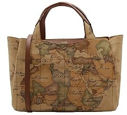 Alviero Martini 1a classe Borsa 3 Tasche Con Tracolla Naturale