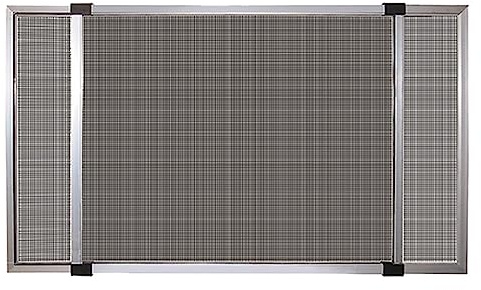 1PEZZO ZANZARIERA ESTENSIBILE cm 75 x 100 - alluminio