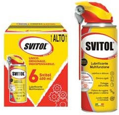 Svitol sbloccante spray - ml.400 bombola spray confezione pz.6 (2128) 1 confezione Arexons