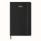 Moleskine Weekly Planner Precious and Ethical, Agenda Settimanale con Spazio per Note 12 Mesi 2025, Copertina Morbida Vegana Pitonata, con Confezione Regalo, Colore Nero, Formato Large 13 x 21 cm