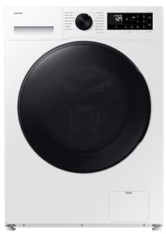 Samsung Series 5 Washer Dryer, AI Energy, Wi-Fi enabled, 11 kg 1400rpm, White, WD11DG5B15BEU1