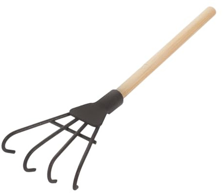 COSMEVIVI Rastrillo De Hierro Mini Herramienta De Rastrillo Pequeño Decoración Zen