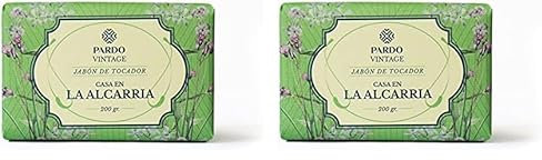 Pardo Jabón Natural - 200 g (Paquete de 2)