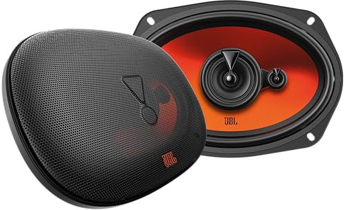 JBL Stage1 Haut Parleur Voiture 3-Voies 152x229mm (6x9) de Harman Kardon Enceinte Auto Audio Premium Système Sonore High Performance 70W RMS 560W Max Car HiFi - Paire