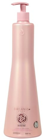 Organic Gold – Lissage Professionnel Amazone 1L – Anti-Frizz Intense – Cheveux Disciplinés, Brillants & Nourris – Bacuri Coroa, Rose Musquée & Jenipapo – Made in Brazil