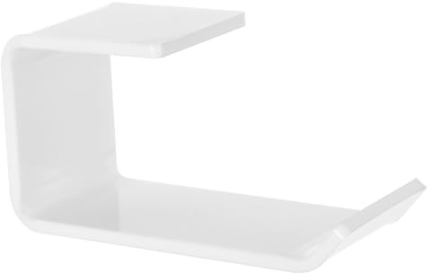 FONDOTIN Support Casque Mural Blanc Porte-Casque Gaming Mural Robuste Support Bureau Multifonction pour Écouteurs et Casques Rangement Gain de Place pour Accessoires Jeux