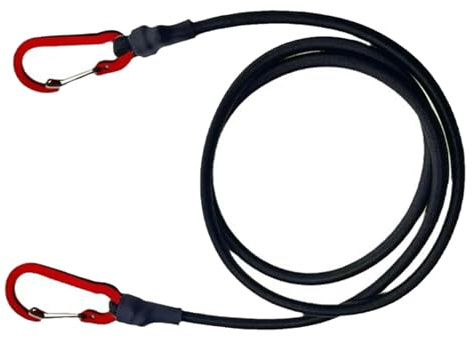 Bungee Cord with Carabiner Hook, 60cm/90cm/120cm Luggage Strap Elastic Tie Strap String Tension Rope Expander with Hook Bungee Cord with Carabiner