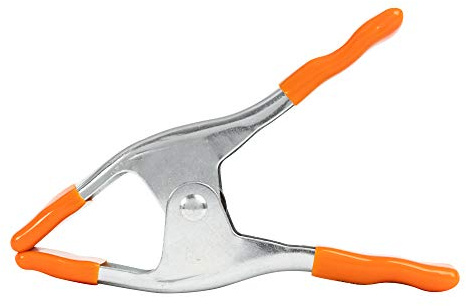 Pony Jorgensen Pony POJ3203HT Federklemme mit Schutzgriffen, 7,6 cm, silberfarben