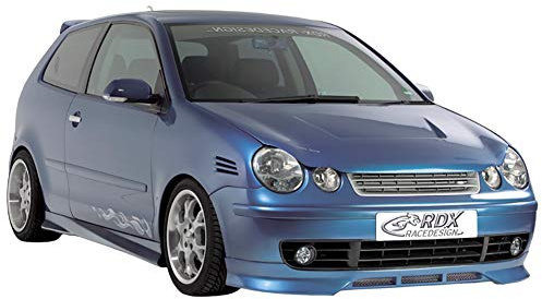 RDX Racedesign Seitenschweller kompatibel mit Volkswagen Polo 9N/9N2 2001-2005 'Turbo' (ABS)