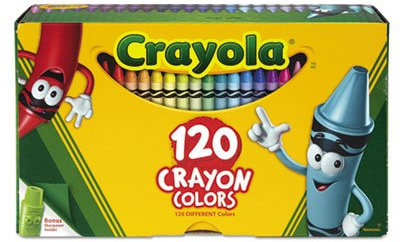 CRAYOLA LLC Buntstifte, nicht steckbar, 120 Stück, 6 Stück
