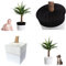 LYLANI Blumentopfschutz, innovatives Design, hochwertiger Stoff (Durchmesser: 50-52 cm, Schwarz)