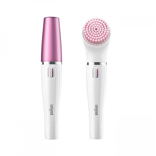 Braun Face 832-s - Set de regalo con depiladora facial y cepillo de limpieza facial, 3 accesorios