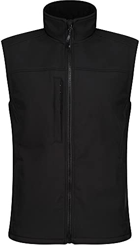 Regatta TRA788 00F80 REG788B-5 Flux Softshell-Weste für Herren, Größe XL, Schwarz