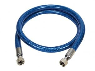 Flexible inox gaz naturel 1,5m à vie pour cuisinière et plaque de cuisson 21212150 pour Cuisinière