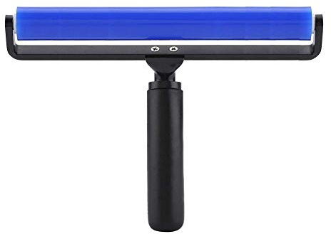 Cafopgrill 12/30,5 cm Rouleau de Nettoyage Collant Réutilisable Lavable Rouleau de Charpie Silicone de Nettoyage pour Disque Vinyle Tous Les Poussiéreux