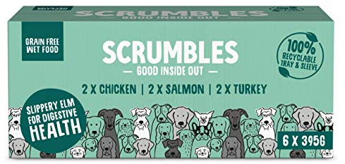 Scrumbles Natural Wet Dog Food Multipack, 6x 395g Variety Pack
