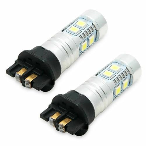 TOTMOX - Lote de 2 bombillas LED intermitentes para B-M-VV F34 F31 F30 Canbus (DRL de ahorro de energía)