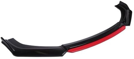 DZSJFGAIS Auto Front Stoßstange Lip Splitter Universal Spoiler Diffusor Lip Kit Für E46 E90 E60 F20 Frontspoiler Lippe(Glänzend schwarz)