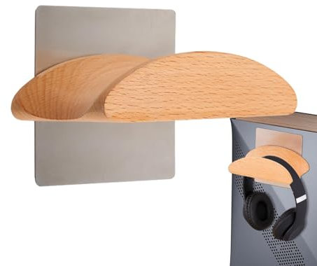 Kopfhöreraufhänger, Kopfhörerständer | Selbstklebender Headset-Aufhänger - Kopfhörer-Aufhänger, Wandhalterung für Headset-Haken, universeller Selbstklebender Kopfhörerständer aus