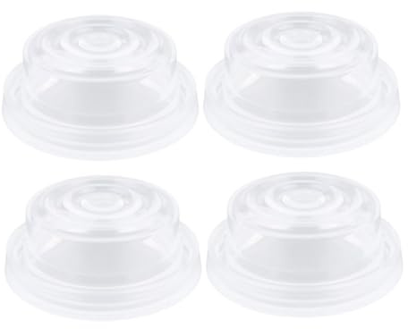 Handmilchpumpe aus Silikon, 4 Stück, Transparent für Muttermilch | Handmilchpumpe zum Milch Abpumpen, Kleine Saugschale, Tragbar und Leicht, Praktisch für Unterwegs