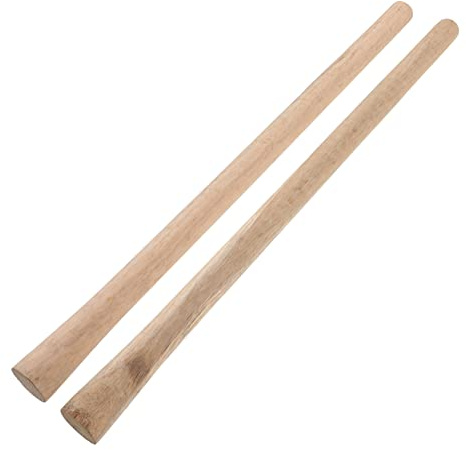 Toyvian Poignées en Bois Dur pour Outils De Jardin 50-51 Cm Lot De 2 Manches De Remplacement pour Houe, Pelle Et Balai Fournitures Jardin Robustes pour Entretien Extérieur