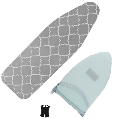 Iron Board Covers Large and Hand Steamer, Steamer Glove, Ironing Board Covers 120x41 cm